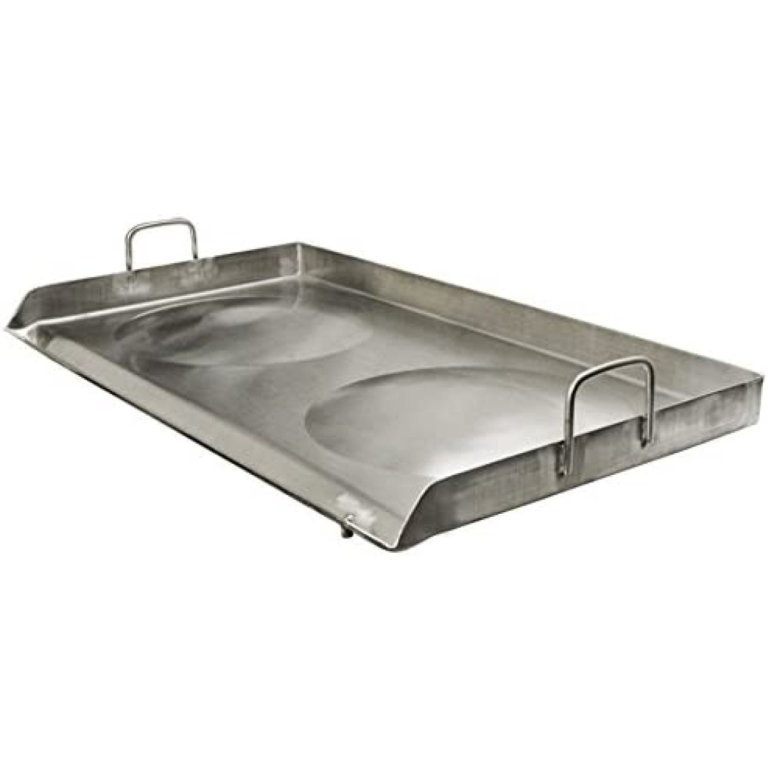 31'' x 17'' Stainless Steel CONVEX Comal Griddle Plancha Grill Double Stove