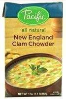 12 Pack : Pacific Natural Foods All Natural New England Clam Chowder -- 17 Oz by