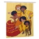 thumbnail image 1 of Cortina de ducha Encanto, cortina de ducha decorativa impermeable y lavable para baño, juego de decoración de accesorios de baño con 12 ganchos de plástico de 60 x 72 pulgadas, 1 of 8