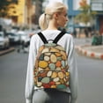 thumbnail image 7 of ALAZA Abstract Stones Art Womens Travel Laptop Backpack Large Daypack Ladies Shoulder Bags S, 7 of 7