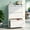 White, variant on IKIMI 2 Drawer Metal File Cabinet with Lock, Heavy Duty Lateral File Cabinet for Letter/Legal/A4 Files, White