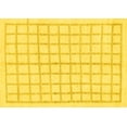 thumbnail image 1 of Ahgly Company Indoor Rectangle Solid Yellow Modern Area Rugs, 5' x 7', 1 of 4