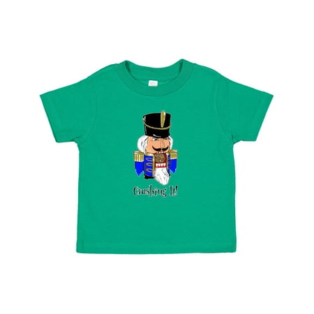 

Inktastic Crushing It! Nutcracker Gift Toddler Boy or Toddler Girl T-Shirt