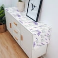 thumbnail image 3 of Lavender Purple Dense Table Runner Luxury Home Dining Table Coffee Table Holiday Wedding Decoration Party Dinner Table Runner, 3 of 4