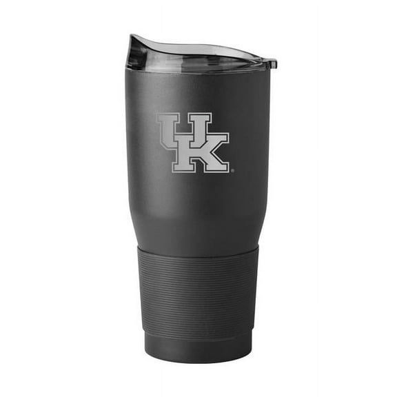 30 oz NCAA Kentucky Etch Black Powder Coat Tumbler