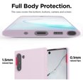 thumbnail image 3 of Galaxy Note 10 (2019) Case, Silky-Soft Touch Full Body Protection Shockproof Cover Case with Soft Microfiber Lining Cushion Shockproof Cover for Galaxy Note10 6.3" Purple, 3 of 13