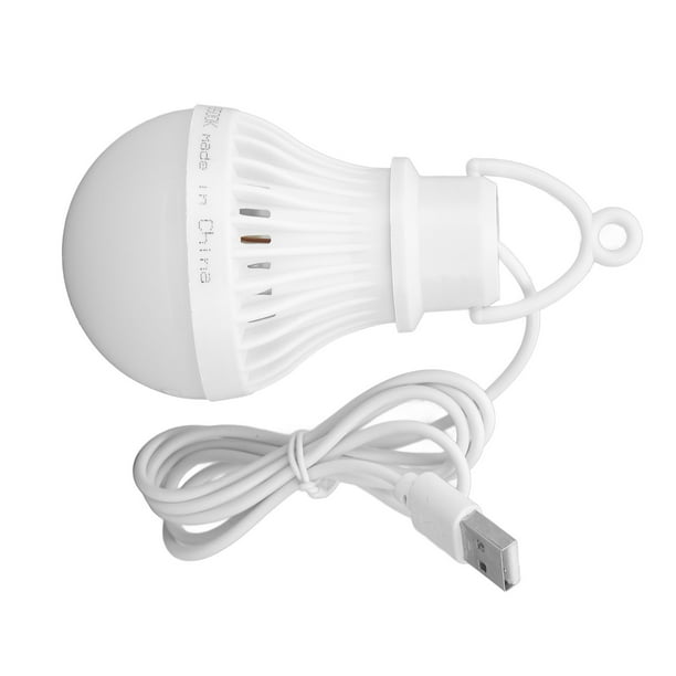 Bombilla recargable por USB, LED colgante portátil para exteriores, bombilla LED para tienda de campaña, bombilla LED para acampar, eficiencia óptima