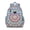 Sky-blue-7, variant on Boho Daisy Toddler Backpack with Spacious Capacity Chest Strap Easy Grip Zipper Vintage Floral Pattern School Backpack for Student Perfect for Back to School and Travel