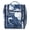 Blue Lotus, variant on Hanging Toiletry Bag for Women,Shave Bag for Men, Multi-Compartment Cosmetic Bag with Hook, Portable Dopp Kit Organizer, Makeup Bag for Travel,Business Trip,Bathroom(Grey)