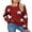 03-Red, variant on Crewneck Sweaters for Women Trendy Star Sweater Casual Pullover Sweaters Fall Lightweight Girls Sweaters Shermie