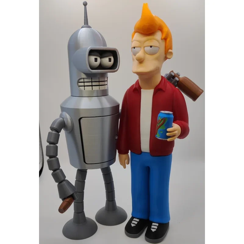 Dengle In Stock Cartoon Futurama Fry Bender Action Figure Model Toys Gifts For Kids Other