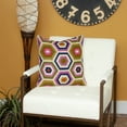 thumbnail image 5 of Parkland Collection Acia Contemporary Multicolored Pillow Cover With Down Insert, 5 of 6