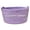 purple, variant on 1pc Personalized Name Storage Basket, Custom Woven Organizer Bin with Handles, Customized Gift for Home Decor, Clothes, Laundry