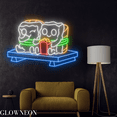 thumbnail image 2 of Glowneon Sushi Couple Neon Sign, Sushi Led Sign, Sushi Restaurant Art, 2 of 5