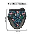 thumbnail image 3 of Pofeuu Flamingos And Birds Print Thickened Mini Silicone Oven Mitts Heat Resistant, Rubber Oven Mitt Gloves, Finger Pinch Grips, Pot Holder, Silicone Potholder, 3 of 7