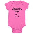 thumbnail image 2 of Relax My Godmother Is A Nurse Baby Bodysuit - Cute Infant Romper Onesie 2 of 10