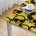 thumbnail image 4 of BANET Square Cute Tablecloth Table Cloth Cover for Dining Room Kitchen Decor White, 4 of 7