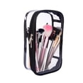thumbnail image 4 of Bolsa de cosméticos Jula Vance portátil de PVC transparente con cremallera, 24 x 14 x 8 cm, 4 of 9