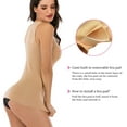 thumbnail image 6 of Women's Camisole Shaper Tank Top with Built in Removable Padded Bra Seamless Tummy Control Shapewear, 6 of 8