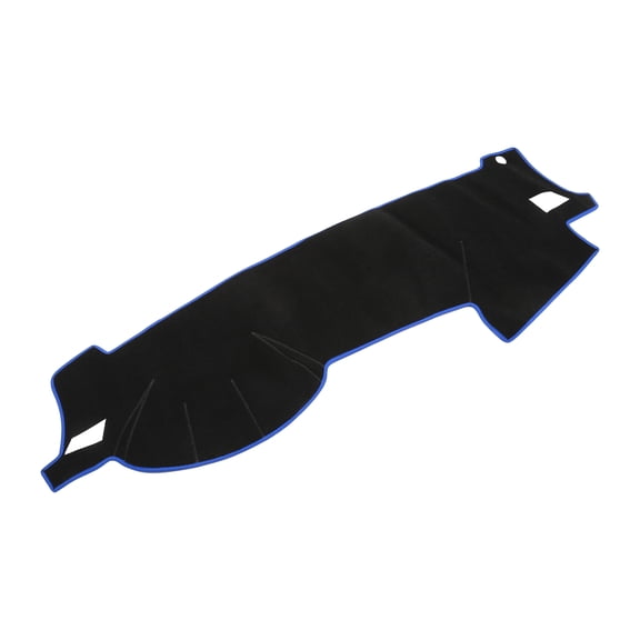 Unique Bargains Dashboard Cover Mat for Subaru Legacy 2004-2009, Non-Slip Polyester Black Blue Center Console