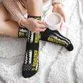 thumbnail image 7 of Athletic Socks 911 Dispatcher Thin Gold Line Flag Sport Running Calf Socks Crew Socks for Men Women, 7 of 7