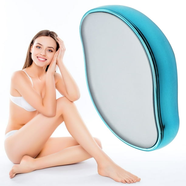 Muyoka Herramienta de esponja para depilación, herramienta de depilación física sin dolor, mini depiladora suave, sin daños en la piel, depiladora, borrador de cabello lavable para cara, mentón, cuerp Muyoka Hogar