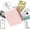 Pink, variant on Sticker Printer, PM230 Mini Portabel Sticker Maker with 1 Roll of Paper, Print Pods Mini Printer with Multiple Templates for Phone & Tablet,
