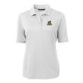 thumbnail image 2 of Women's Cutter & Buck White Toledo Mud Hens Virtue DryTec Eco Pique Recycled Polo, 2 of 3