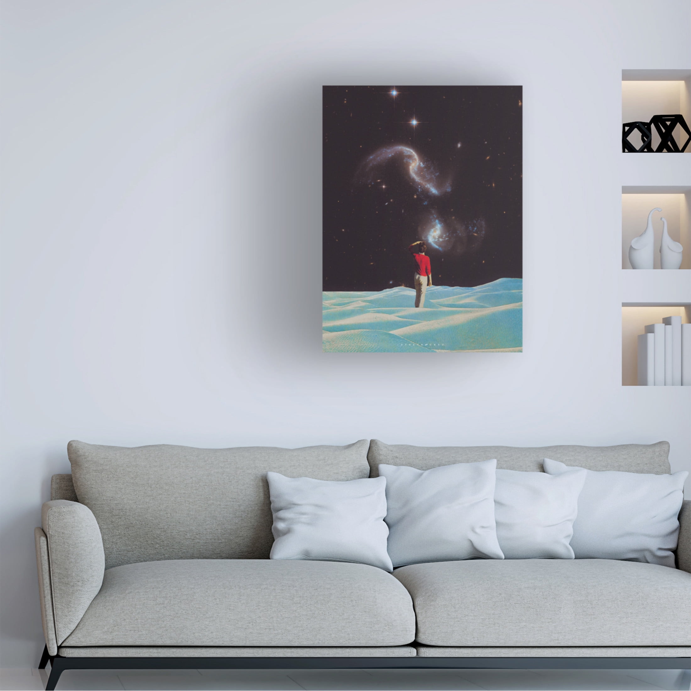 Trademark Fine Art spacerocket art 164 Canvas Wall Art