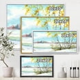 thumbnail image 4 of Designart 'Birches In Snowy Land' Lake House Framed Canvas Wall Art Print, 4 of 5