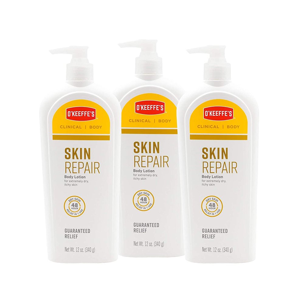 O'Keeffe's Skin Repair Body Lotion and Dry Skin Moisturizer, 12ounce