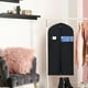 thumbnail image 1 of Trajes de hombre Funda de traje Bolsa de ropa engrosada Funda transpirable Traje no tejido Bolsa de almacenamiento Traje colgante Abrigo Bolsa de ropa para trajes Camisas Vestidos Negro 100cm BLESIY Bolsas de traje, 1 of 8
