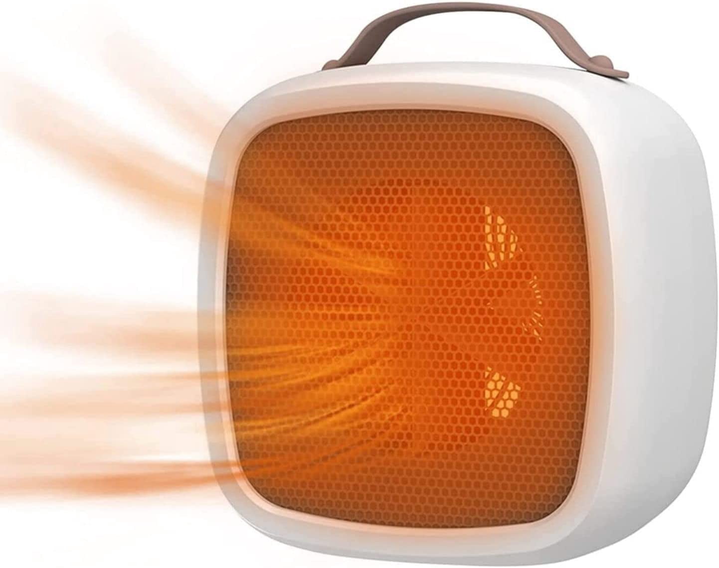 Chauffage D'Appoint Céramique 500W - Mini Radiateur Soufflant PTC, Silencieux Et Sécurisé - 10