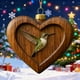 thumbnail image 1 of Christmas Animals Print Acrylic Hanging Christmas Gifts For Family Colleagues Christmas Tree Decoration, 1 of 8