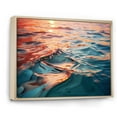 thumbnail image 2 of Designart "Coastal modern Waterscapes I" Landscapes Floater Framed Canvas Art Print, 2 of 7