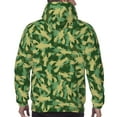 thumbnail image 7 of Fotbe Men's Hoodie with Crayfish Army Pattern - Kangaroo Pocket Pullover Hooded Sweatshirt, Perfect for Daily Wear, Travel, and Home-4X-Large, 7 of 7