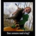 thumbnail image 2 of Elf Someone Needs A Hug Screengrab Men's Black T-shirt-4XL, 2 of 3