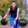 thumbnail image 1 of Accesorios deportivos Baloncesto inspirador Cuero texturizado Talla oficial 7 Incluye bomba de aire Frases motivacionales Gran regalo para nietos Entusiastas del deporte Baloncesto de PU, 1 of 6
