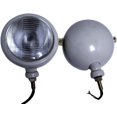 thumbnail image 2 of APSMOTIV 8n Ford Tractor Headlights Complete Head Lamp Lights Assembly Set with 12v bulbs Compatible for Ford | New Holland 2N 8n 600 800 8N 9N NAA Gray Color Tractor Lights Universal Fit Tractor, 2 of 4