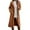 Gold, variant on Things For Mom Women Coats Hooded Winter Coat Oversized Warm Outerwear Open Front Long Cardigan Overcoat Jacket Teal Jacket Polyester Gold L