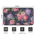 thumbnail image 5 of Pioneer Flower Floral Print Pattern Door Rugs,Washable Non Slip Door Mats Indoor,Decorative Door Mats,Entry Mat Indoor for Entrance,Bedroom,Kitchen,Bathroom,30"x17", 5 of 6