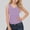 Purple, variant on Tdoqot Girls Ribbed Tank Tops- V Neck Slim Fit Casual Summer Kids Sleeveless Shirts White Size 5-14