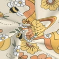 thumbnail image 3 of Wukai Groovy Floral Women’s Short Sarongs Beach Wrap Bikini Bottom Short Skirt Chiffon Scarf for Swimwear, 3 of 4