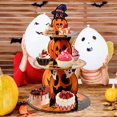 thumbnail image 2 of Decoración de Halloween,soporte para tartas,papel fantasma,decoración de escritorio,soporte para postres, 2 of 4