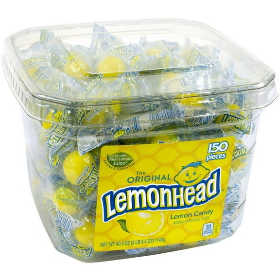 Lemonhead Candy, 40.5 Oz Tub