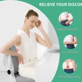 thumbnail image 3 of Almohada de soporte lumbar Seeknow para silla de oficina, coche o sofá, 3 of 6