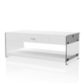 thumbnail image 6 of Bowery Hill Contemporary Wood Storage Coffee Table in White, 6 of 7
