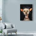thumbnail image 3 of Trademark Fine Art 'Ugly Dog' Canvas Art by Leah Saulnier, 3 of 3