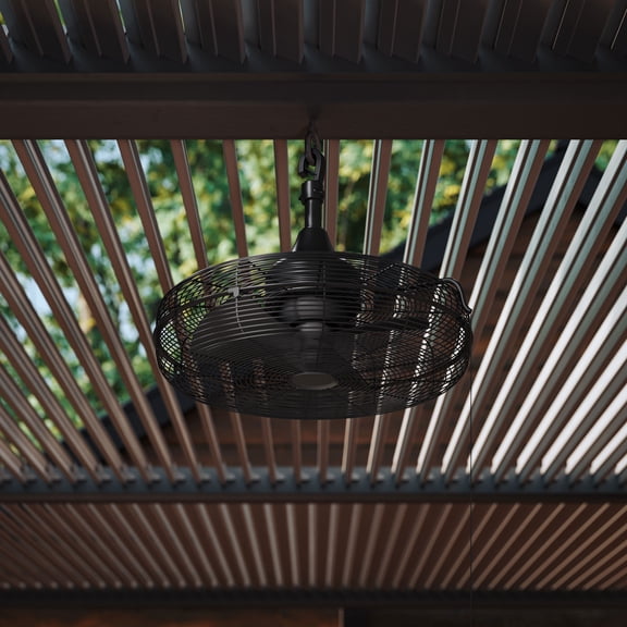Better Homes & Gardens 20" Outdoor Wet-Rated Gazebo Ceiling Fan with Pull Chain Control