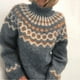 thumbnail image 3 of Pull tricoté à col roulé pour femme, haut en Crochet Y2k, manches longues, printemps automne hiver, Streetwear, Sueter Mujer, 3 of 3